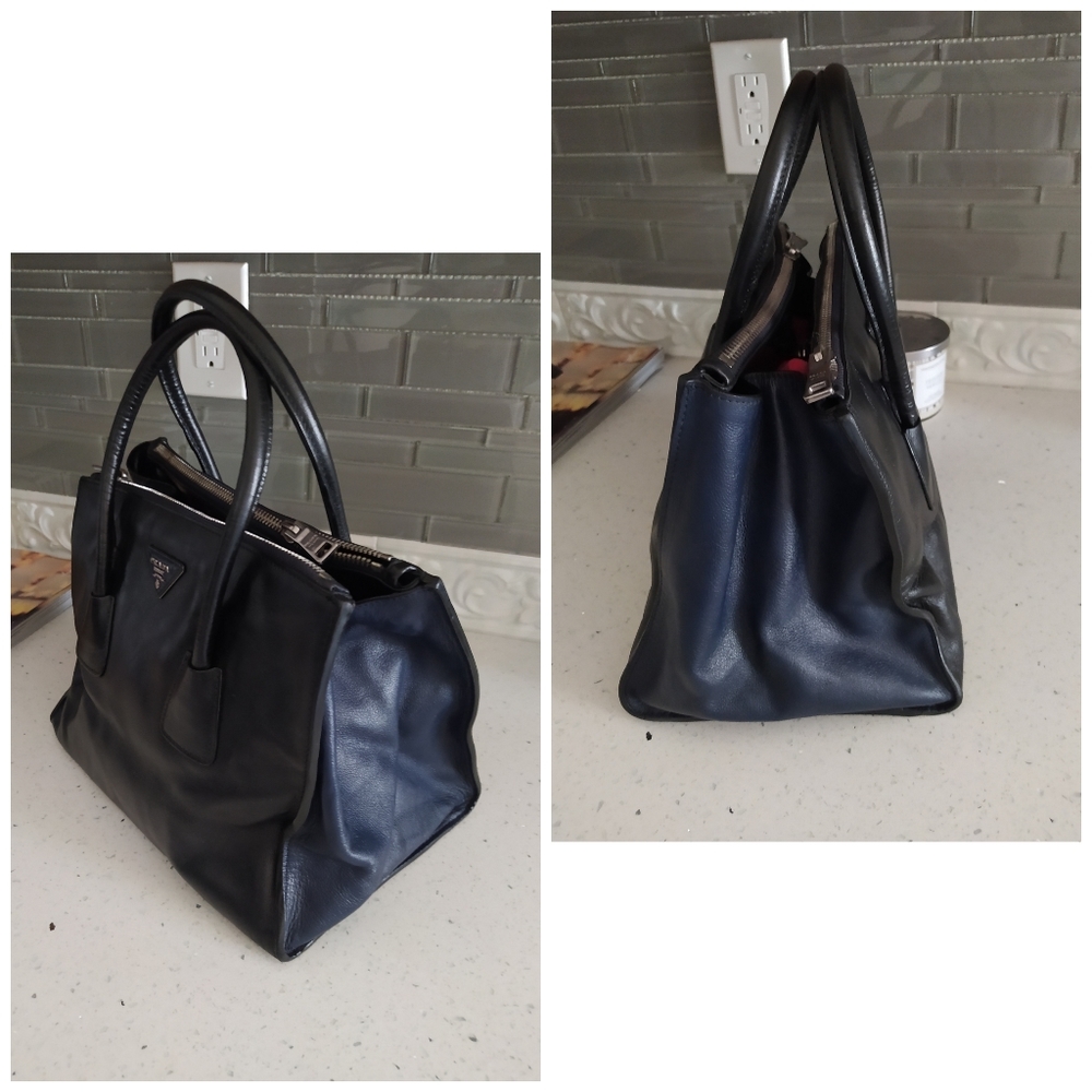 Sold🎀!! Prada Calf Leather Tote - Picture 10 of 16